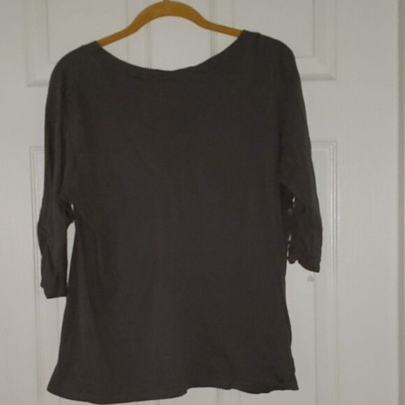 Cato gray shirt Sz L - Picture 4 of 5